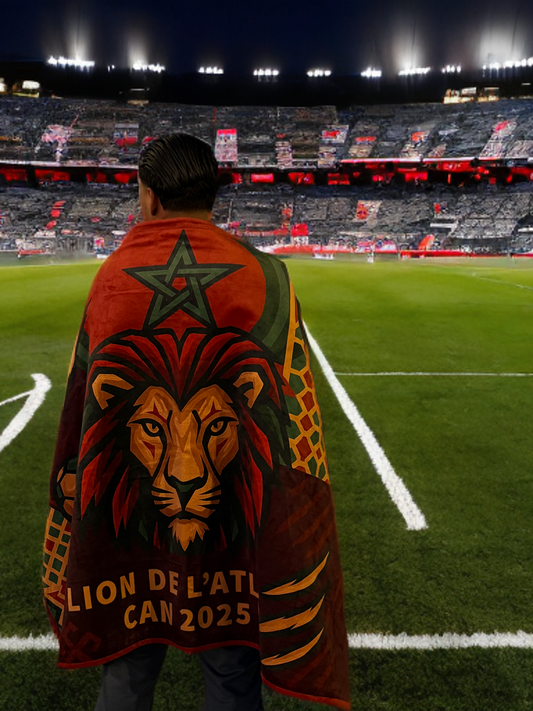 Cape Lion de l’Atlas Édition CAN 2025 RedPride