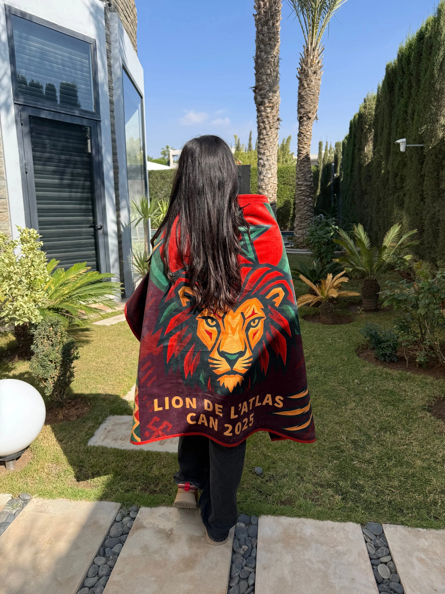 Cape Lion de l’Atlas Édition CAN 2025. Paiement à la livraison. LIVRAISON GRATUITE partout au maroc !