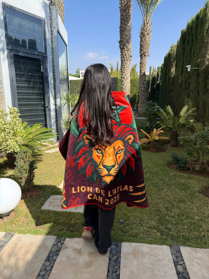 Cape Lion de l’Atlas Édition CAN 2025. Paiement à la livraison. LIVRAISON GRATUITE partout au maroc !