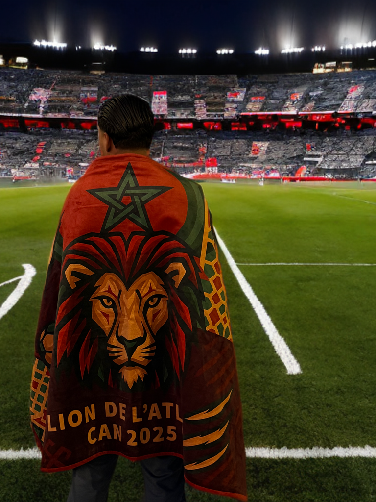 Cape Lion de l’Atlas Édition CAN 2025 RedPride