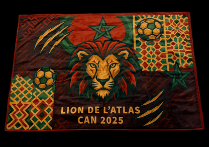 Cape Lion de l’Atlas Édition CAN 2025 RedPride