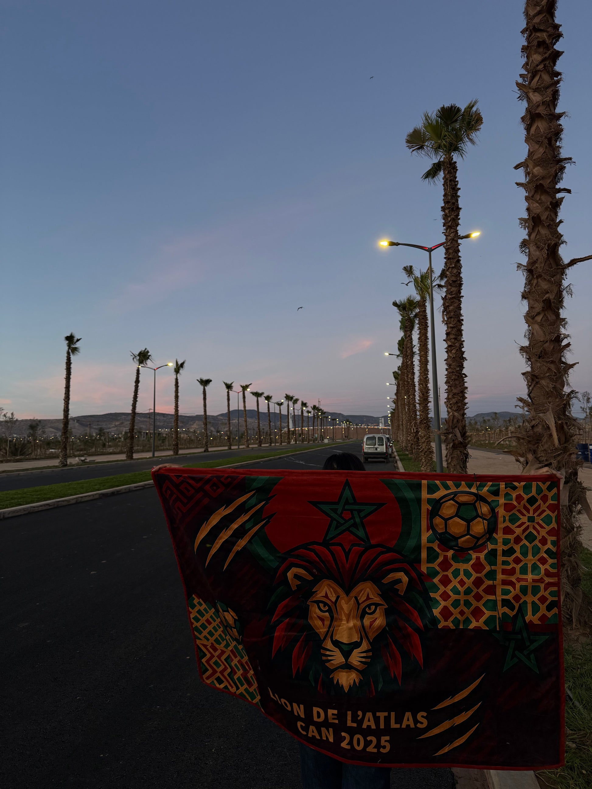 Cape Lion de l’Atlas Édition CAN 2025 RedPride